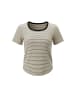 VINAJA Women T-Shirt in Cream Black