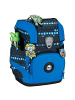 DerDieDas ErgoFlex Tiny Exklusiv Superflash - Schulranzen Set 5 tlg. 900g (Paradise) in Blue Robot