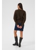 Kaffe Strickpullover KAniel Regular fit in Chocolate Brown Melange