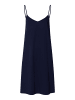 Hanro Sleepshirt Spaghettidress Cotton Silk in deep navy