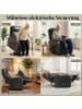 HOMCOM Relaxsessel-96L x 87B x 105H cm-Schwarz