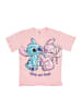 Stitch T-Shirt kurzarm in Rosa