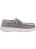 Fusion Leinenschuh  in Grau