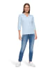 Betty Barclay Strickpullover mit 3/4 Arm in Blue Fog