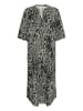 Kaffe Kleid KAmilia Relaxed fit in Moonstruck / Black Animal