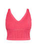 faina Damen Strick Tank Top in Pink