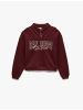 KOTON SWEATSHIRTS in Bordo
