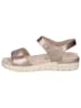 Caprice Sandale in TAUPE METALLIC