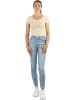 Janice 2 x Damen T-Shirt Nysa in Beige/Burgund