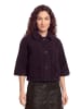 CARTOON Cape mit aufgesetzten Taschen in Dark Dahlia