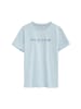 Polo Club T-Shirt EST MINIMAL TITLE TSHIRT W VO in Baby Blau