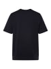 Men Plus Kurzarm T-Shirt in navy blau