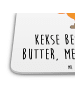 Mr. & Mrs. Panda Gläseruntersetzer Fuchs Keks mit Spruch in Weiß