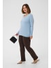 KAFFE curve Strickpullover KClizzy Regular fit in Blue Fog