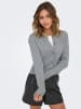 ONLY Life LS Button Cardi KNT in Ultimate Grey