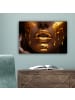 MuchoWow Leinwand bilder Goldenes Gesicht (BxH)