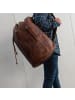 SID & VAIN Leder-Seesack Leder Backpack Unisex HEATHROW in braun