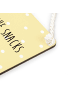 Mr. & Mrs. Panda Deko Schild Spinne Agathe Sandwich mit Spruch in Gelb Pastell