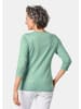 GOLDNER Gepflegter Ajour-Pullover mit femininen Durchbrüchen in mintgrün