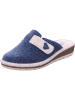 Tre Rose Pantoffel in blau