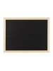 relaxdays 2x Kreidetafel in Schwarz - (B)40 x (H)30 cm