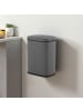 relaxdays Kosmetikeimer in Grau - 3 Liter