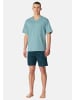 Schiesser Schlafanzug Comfort Essentials in Mint