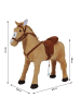 HOMCOM Reitpferd auf Rollen 60 cm Stehpferd