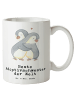 Mr. & Mrs. Panda Tasse Pinguin Beste Adoptivschwester der Welt m... in Weiß