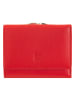 DuDu Corsica Geldbörse RFID Schutz Leder 11 cm flame red