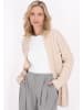 usha WHITE LABEL Damen Cardigan in Creme Melange