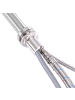 Beliani Küchenarmatur ATCAMA in Silber - (W) 25 x (H) 52 x (L) 5 cm