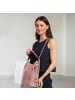 Florence Florence Beuteltasche, Shopper Leder rosa ca. 41cm