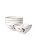 Villeroy & Boch 4er Set Schälchen Vieux Luxembourg ø 11 cm in weiß-blau