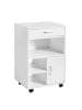 SoBuy Aktenschrank in Reinweiß - (W) 40 x (H) 75 x (L) 50 cm