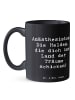 Mr. & Mrs. Panda Becher Spruch Anästhesist Held mit Spruch in Schwarz