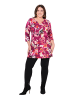 Ulla Popken Longshirt in dunkle orchidee