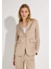 More & More leicht taillierter Business-Blazer in beige
