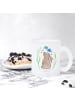 Mr. & Mrs. Panda Tasse Hase Blume ohne Spruch in Transparent