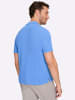 WITT WEIDEN Kurzarm-Poloshirt in mittelblau
