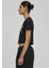 Mister Tee Cropped Tee in black