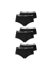 Puma 6er Pack Mini Shorts in Schwarz