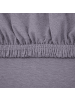 Traumschloss Comfort Jersey Spannbettlaken in grau