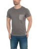 BLEND Rundhalsshirt BHTobi in Dunkelgrau