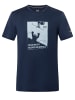 super.natural Merino T-Shirt in blau