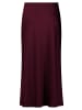 Vera Mont Satinrock wadenlang in Deep Dahlia