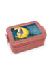 Mr. & Mrs. Panda MEPAL Bentobox Pinguin Mond Design mit Spruch in Rot Pastell