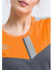 erima Squad T-Shirt in new orange/slate grey/monument grey