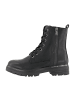 Tom Tailor Schnürboots in Schwarz