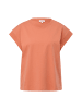 s.Oliver T-Shirt ärmellos in Orange